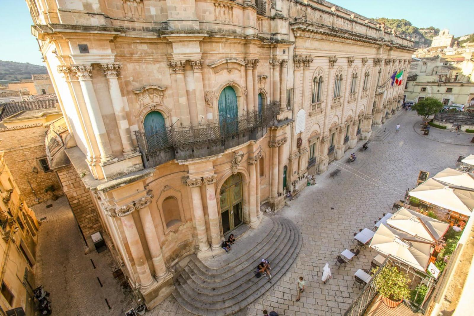 Ferienwohnung La Terrazza Di Viola Scicli Exterior foto